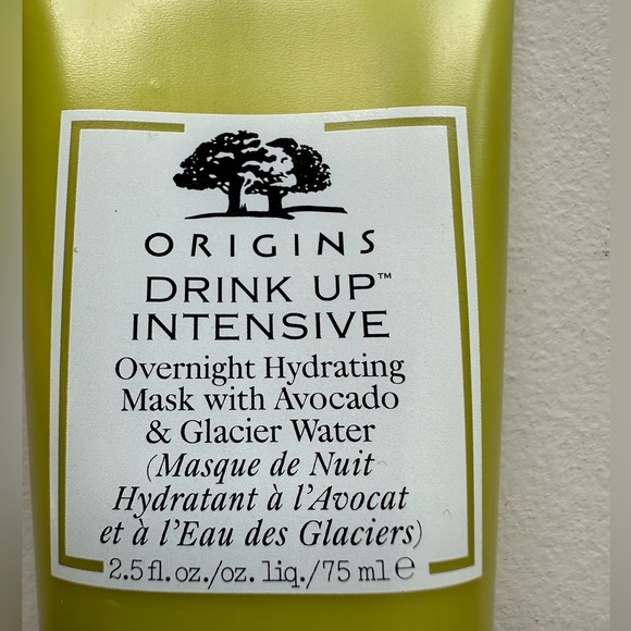 ORIGINS Drink Up Intensive overnight hydrating Mask with Avocado & Glacier Water - Picture 2 of 3